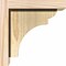 Ekena Millwork Yorktown Rough Sawn Corbel w/Backplate, Douglas Fir, 6"W x 8"D x 8"H COR06X08X08YOR01RDF - alternate 4